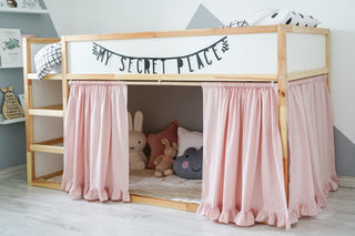 IKEA KURA Bed Curtains