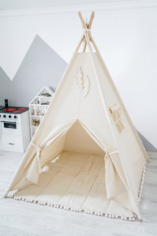 Teepee Stabilizer | Anti-Collapse Safety System for Kids Teepee Tent