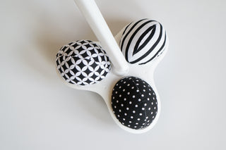 Mamaroo Replacement Balls - Black and White, Set of 3
