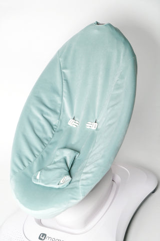 Mamaroo Seat Cover - Mint Green Minky Velvet