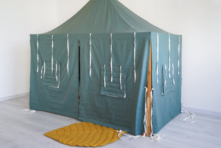 IKEA Kura Tent - Full Eucalyptus Cotton Cover, No Frame Needed