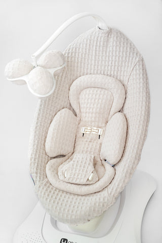 Mamaroo Insert - Neutral Beige Waffle, Double-Sided