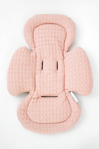 Infant Insert for Mamaroo - Dusty Pink Waffle, Double-Sided