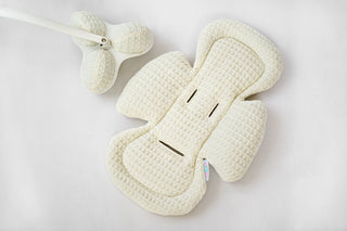 Mamaroo Newborn Insert - Handmade Cream Waffle