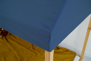 Kids Bed Canopy - Navy Blue Roof for Montessori House Bed