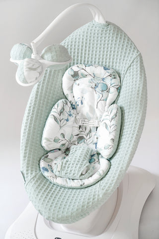 Mamaroo Infant Insert - Eucalyptus Cotton and Mint Waffle Fabric