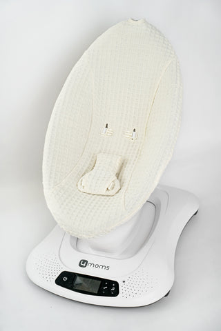 Mamaroo Swing Cover - Cream Waffle, Handmade and Washable