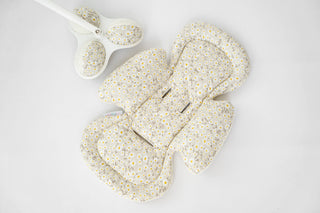 Mamaroo Newborn Insert - Daisy Cotton and Waffle Fabric