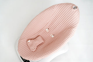 Mamaroo Seat Cover - Dusty Rose Waffle, Handmade and Washable