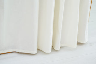 IKEA KURA Bed Curtains – Ivory Cotton