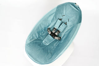 Mamaroo Seat Cover - Teal Minky Velvet