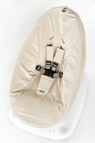 Mamaroo Replacement Cover - Beige Minky Velvet