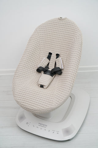 Mamaroo Cover - Beige Waffle, Fits All Models Including UPPAbaby