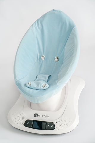 Mamaroo Seat Cover - Baby Blue Minky Velvet