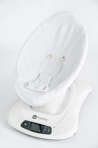 Mamaroo Cover - White Minky Velvet