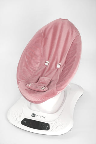 Mamaroo Seat Cover - Dusty Pink Minky Velvet