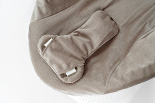 Mamaroo Swing Cover - Brown Minky Velvet