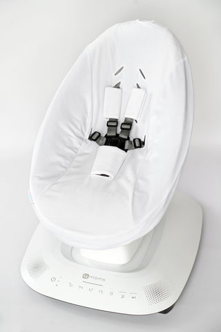 Mamaroo Cover - White Minky Velvet