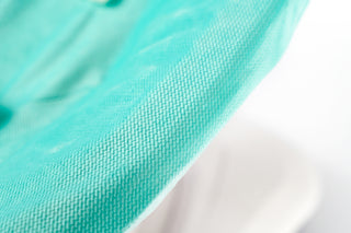 Mamaroo Swing Cover - Aqua Mint Minky Velvet