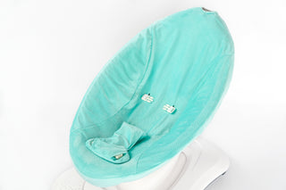 Mamaroo Swing Cover - Aqua Mint Minky Velvet