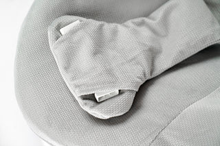 Mamaroo Replacement Cover and Insert - Gray Geometric Cotton and Minky Velvet