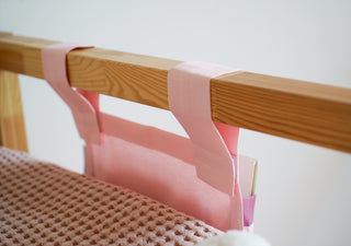 Bunk Bed Organizer - Hanging Rail Pockets, 1 to 3 Cells