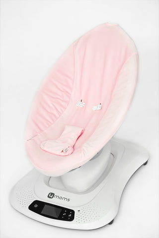 Mamaroo Swing Cover - Baby Pink Minky Velvet