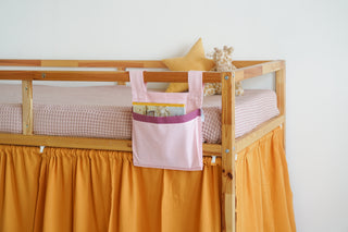Bunk Bed Organizer - Hanging Rail Pockets, 1 to 3 Cells