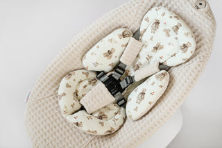Mamaroo Insert - Teddy Bear Cotton and Waffle Fabric