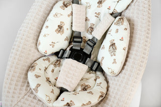 Mamaroo Insert - Teddy Bear Cotton and Waffle Fabric