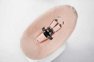 Mamaroo Seat Cover - Dusty Rose Waffle, Handmade and Washable