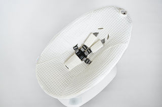 Mamaroo Swing Cover - Cream Waffle, Handmade and Washable