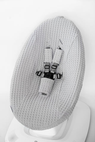 Mamaroo Replacement Cover - Gray Waffle, Handmade and Washable