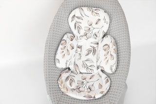Mamaroo Cover and Insert Set - Gray Botanical Cotton and Waffle