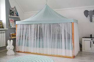 Kura Bed Tent - Mint Green