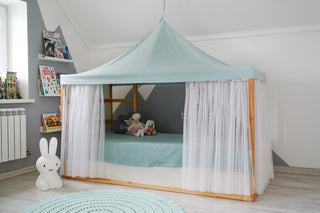 Kura Bed Tent - Mint Green