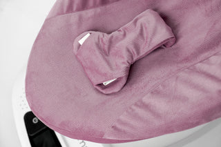 Mamaroo Swing Cover - Cherry Pink Minky Velvet