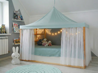 Kura Bed Tent - Mint Green