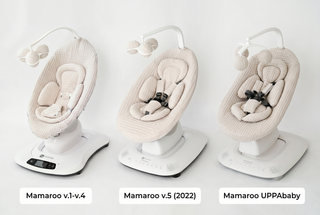 Infant Insert for Mamaroo - Dusty Pink Waffle, Double-Sided