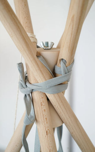 Eucalyptus Kids Teepee Tent | Handmade Cotton Indoor Play Tent