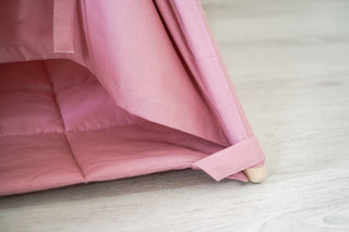 Raspberry Pink Kids Teepee Tent | Handmade Cotton Kids Play Tent