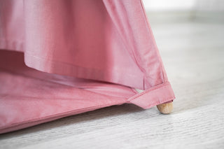 Raspberry Girls Teepee Tent | Large 5-Pole Handmade Indoor Play Tent