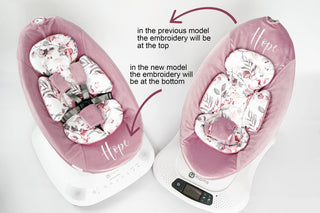 Mamaroo Replacement Cover - Gray Waffle, Handmade and Washable