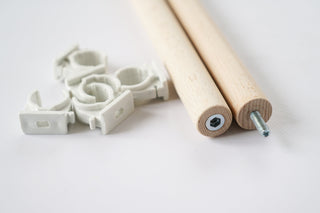 Ikea Kura bed curtains rod, Wooden rod for Ikea Kura curtains, Ikea Kura pole for curtain, Kura Bed Accessories, Ikea Kura Hack