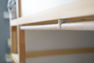 Ikea Kura bed curtains rod, Wooden rod for Ikea Kura curtains, Ikea Kura pole for curtain, Kura Bed Accessories, Ikea Kura Hack