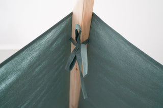 Montessori Bed Canopy - Hunter Green One-Piece Drape