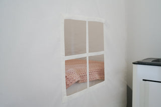 IKEA Kura Bed Tent - Full Cotton House Cover with Windows