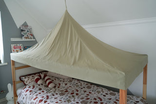 IKEA Kura Tent Canopy - Ceiling Hook, Adjustable Ribbon and LED Loop Inside