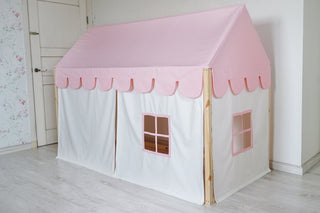 House Bed Curtains, Montessori Bed Curtains, Customized Montessori Bed Canopy, Canopy for Bed Frame, House Bed Tent, House Bed Canopy