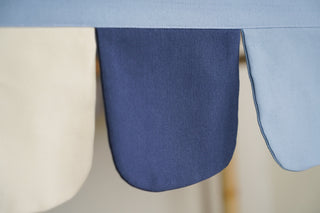 Montessori House Bed Canopy - Scallop Edge with Custom Color Combination
